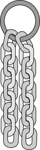 Prallschutzkette 8 x 32