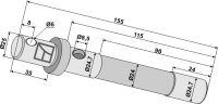 Abscherbolzen Passend für Schmidt 274601-4