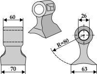 Hammerschlegel Passend für Seppi 480.20.004