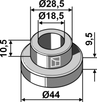 Buchse Ø44x105xØ185 Passend für Seppi...