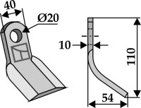 Y-Messer Passend für Sicma Miglianico 5816274