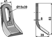 Y-Messer Passend für Spearhead 7770725