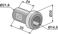 Buchse Passend für Spearhead GreenTec 9030051