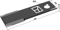 Mähermesser 385mm Passend für Suire 16-190139003