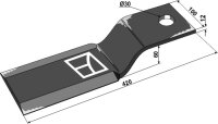 Mähermesser 420mm Passend für Suire 16-190142000