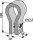 Halter Passend für Taarup 49303000