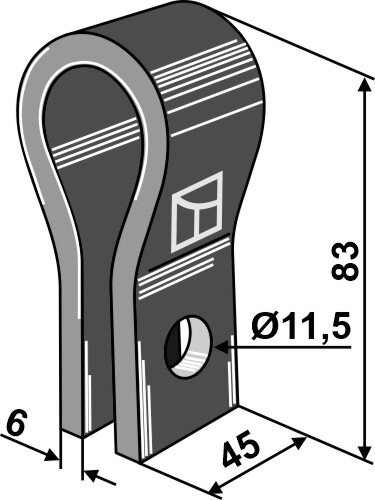 Halter Passend für Thyregod Spragelse-Mica