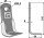Winkelmesser Passend für Maschio Gaspardo Terranova M02400401
