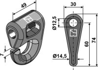 Schäkel Schnell-Wechsel-System Passend für...