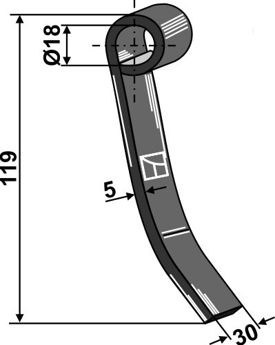 Schlegel Passend für Kverneland Maletti MA6400077