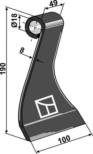 Schlegel Passend für Kverneland Maletti MA6402077