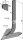 Stiel mit Schar 160mm Passend für Steketee 405616 41820194