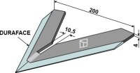 Hackschar 200mm DURAFACE Passend für Steketee 405720