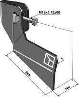 Flachhäufler links Passend für Schmotzer 354317