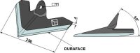 Hackschar 200mm DURAFACE Passend für Einböck...