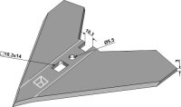 Hackschar 160mm Passend für Schmotzer HC287 361666