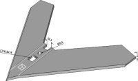 Hackschar 240mm Passend für Schmotzer 361690 HC290
