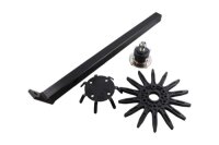 Fingerhackelement Ø250mm mit Stiel