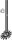 Fingerhackelement Ø250mm mit Stiel