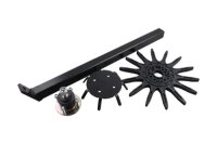 Fingerhackelement Ø310mm mit Stiel