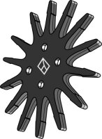 Fingerstern Ø250mm