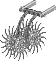 Rollenstriegel Baugruppe Kpl.