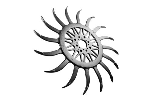 Rollenstriegel Rad
