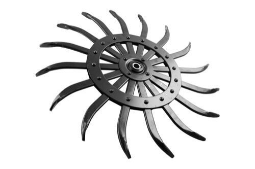 Rollenstriegel Rad Kpl. mit Lager Passend für John Deere 3400-111 AN142664
