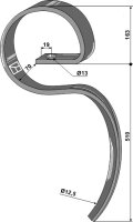 Großfederzinken TOP LINE