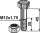 Schraube mit Sicherungsmutter M12 8.8