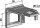 Halter für Zinken 32 x 12 mit Verstärkungsfeder 32 x 10