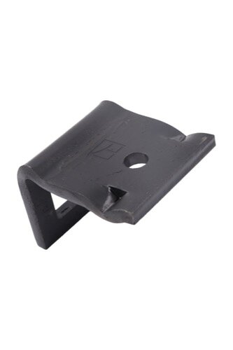 Halter für Zinken 40 x 12 mit Verstärkungsfeder 40 x 10