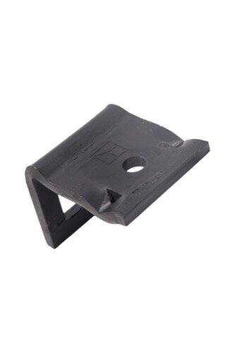 Halter für Zinken 40 x 12 mit Verstärkungsfeder 40 x 10