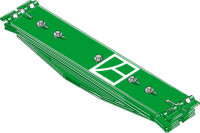 Blattfedern 7 Lagig 770mm Passend für Kverneland 060703