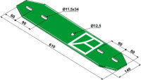 Blattfeder 610 Passend für Kverneland 057065