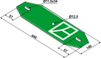 Blattfeder 440 Passend für Kverneland 057066