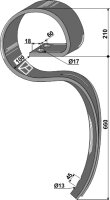 Grossfederzinken CYCLOPS ohne Schar