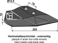 Ersatzflügel rechts Passend für Lemken Thorit...