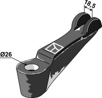 Halmschutz links Passend für Kverneland KW5517