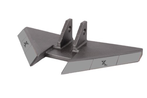 Tiefenlockerer-Flügelschar Hartmetall Passend für Grégoire Besson 850111193