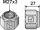 Mutter M27x3