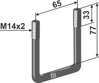 Bügelschraube M14x2