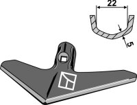 Gänsefussschar 250mm Passend für Kverneland...