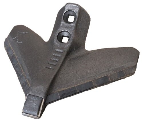 Gänsefußschar 260mm Hartmetall Passend für Howard Kongskilde 101155541