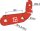 Halter rechts Delta Flex Passend für Kongskilde 7204027024