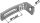 Halter links Passend für Massey Ferguson