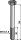 Sechskantschraube M10x15x95 ohne Mutter