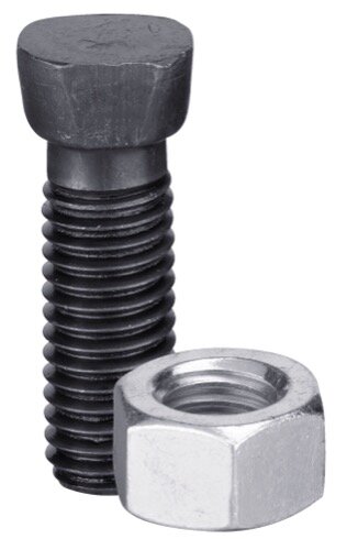 Scharschraube M12 x 175 x 34 mit Sechskantmutter Passend für Kverneland