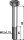 Sechskantschraube M12x175x80 ohne Mutter