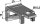 Halter für Zinken 20 x 65